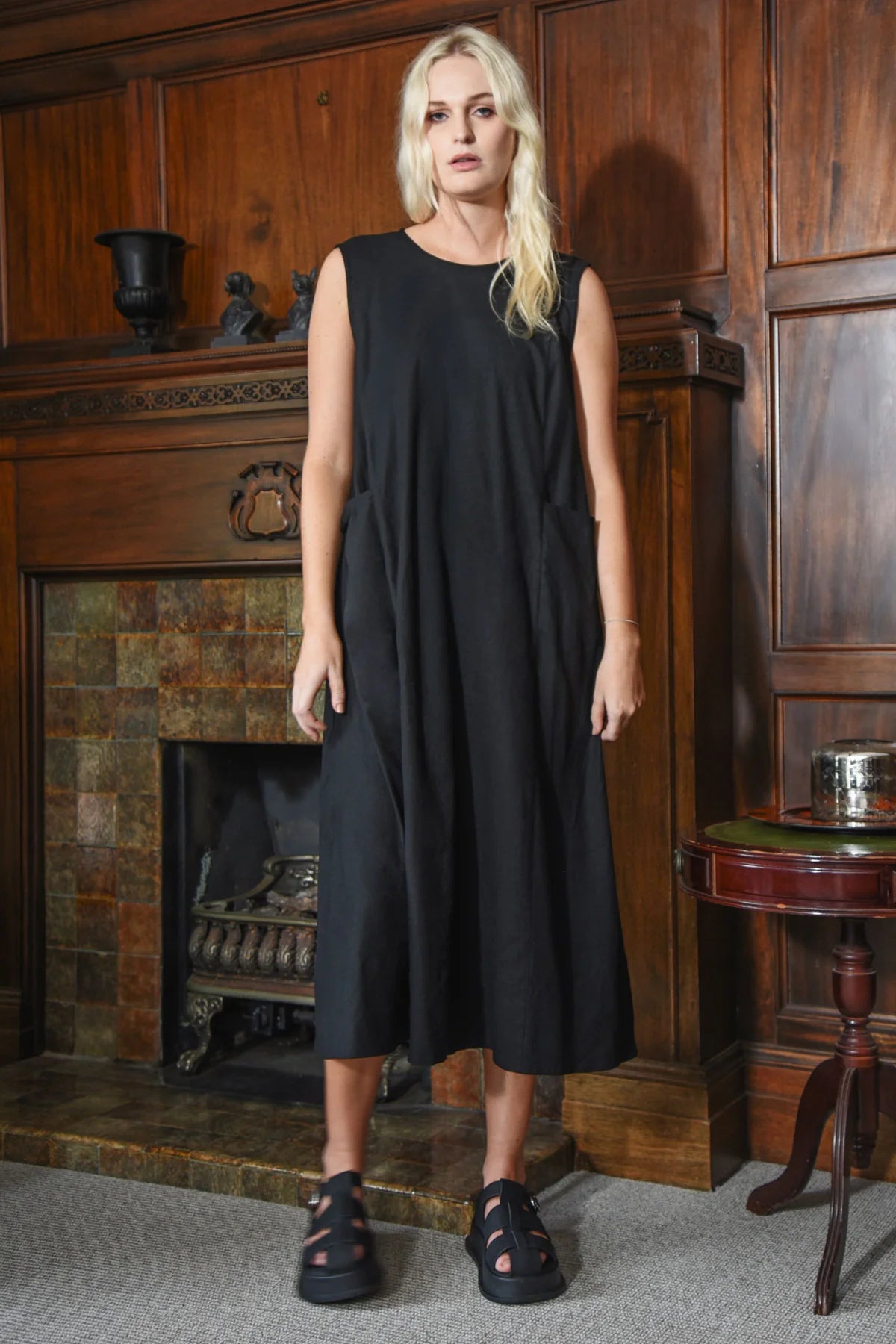 CURATE | NOT POCKET SCIENCE DRESS - BLACK