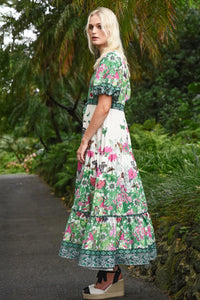 CURATE | THINGS I LOVE DRESS - FLORAL BORDER