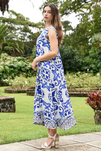 CURATE | SMOOTH RIDE DRESS - BLUE TILE