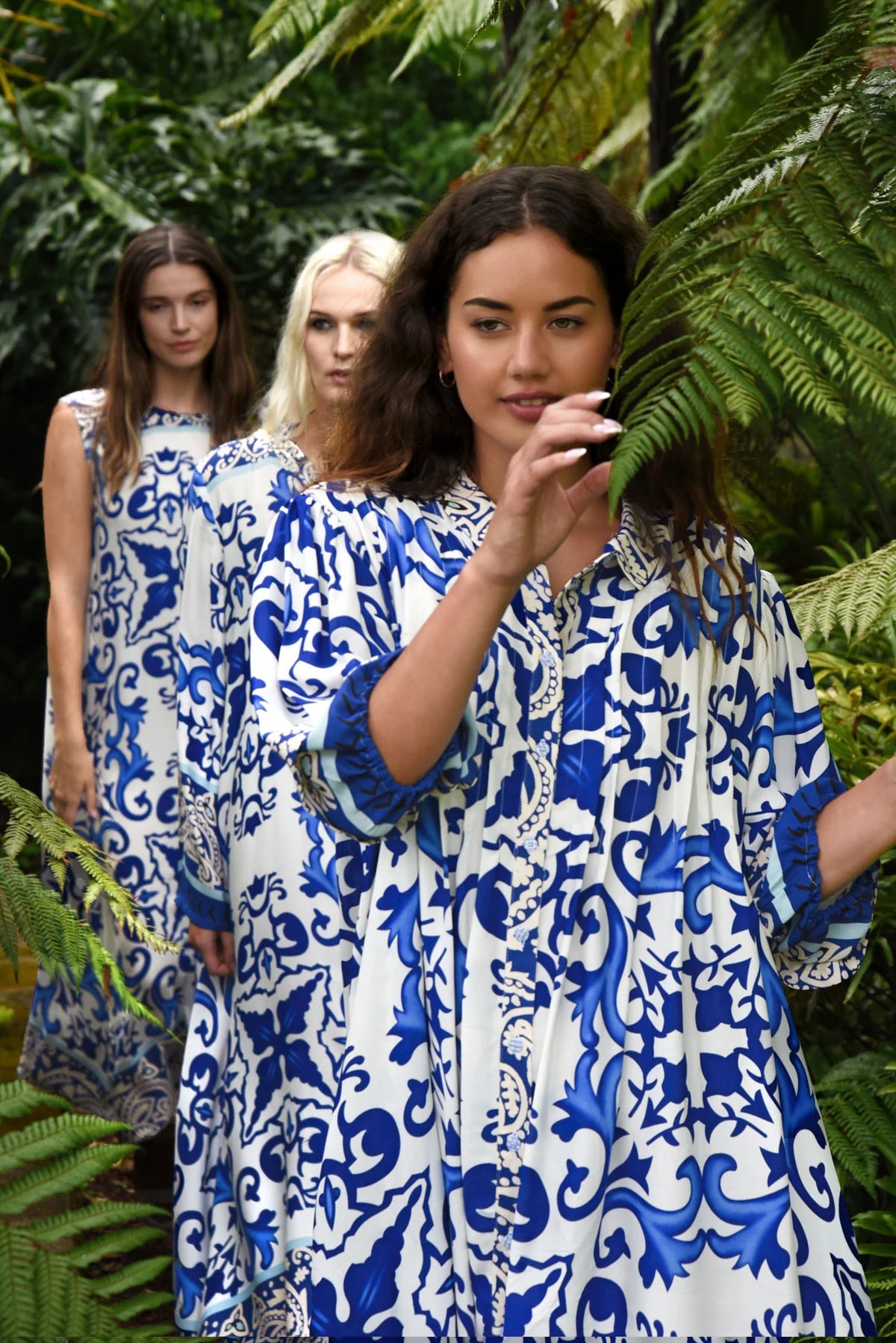 CURATE | NOW AND THEN DRESS - BLUE TILE