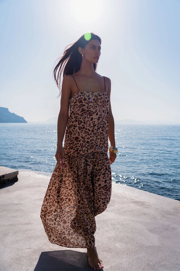 KIVARI | Paris Strappy Maxi Dress