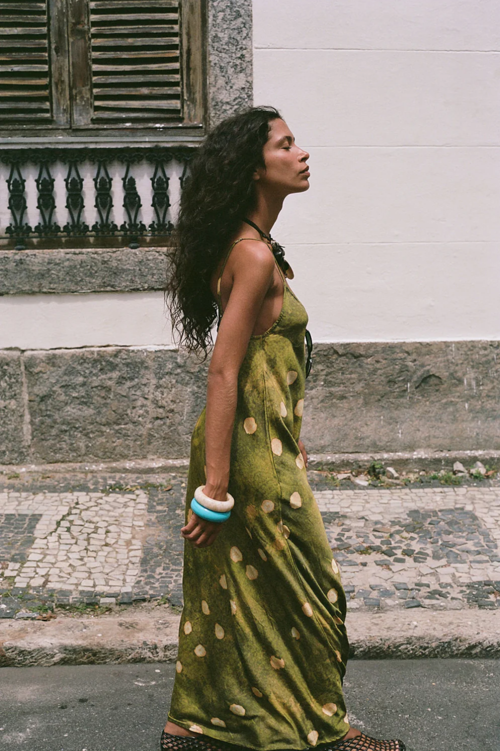 Kinga Csilla | La Oliva Spot Sia Dress