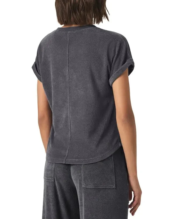 Splendid Taryn Terry Short Sleeve Tee in Ink