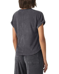 Splendid Taryn Terry Short Sleeve Tee in Ink