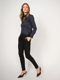 MOS MOSH | MATTIE FLIP SHIRT - NIGHT BLUE 144070