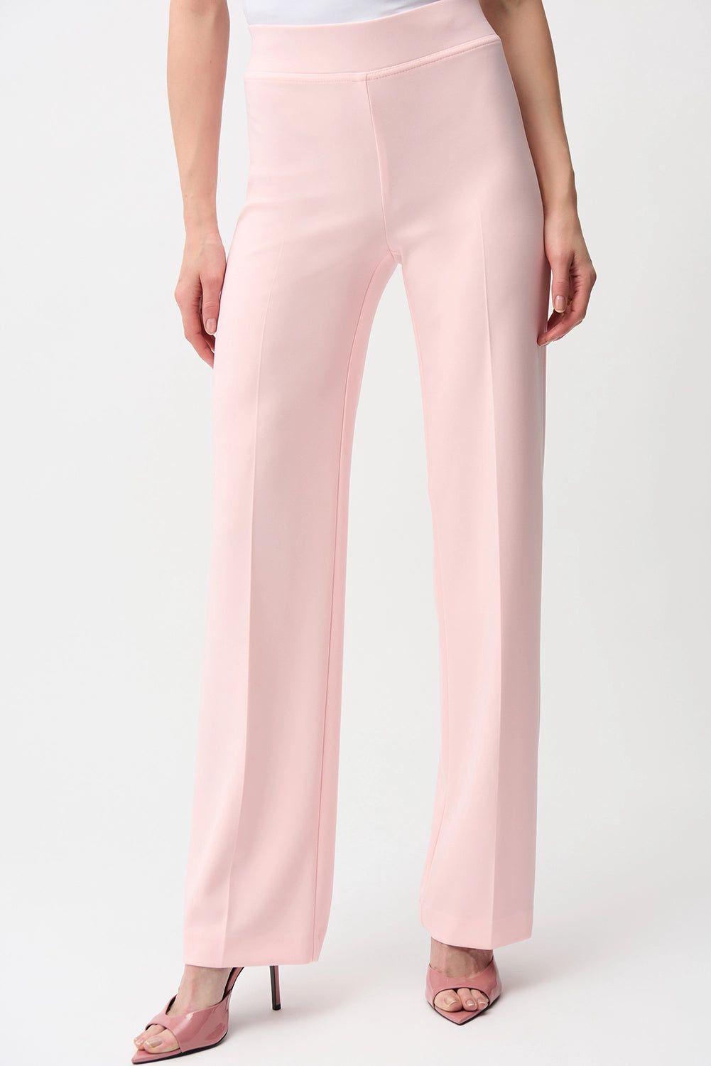 Joseph Ribkoff | Classic Wide Leg Pants - Petal Pink 153088S26