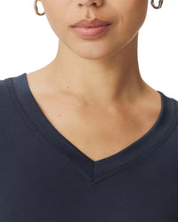 Splendid | Amaya V Neck Top - Mood Indigo