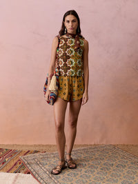 Boteh | Alhambra Top - Tierra