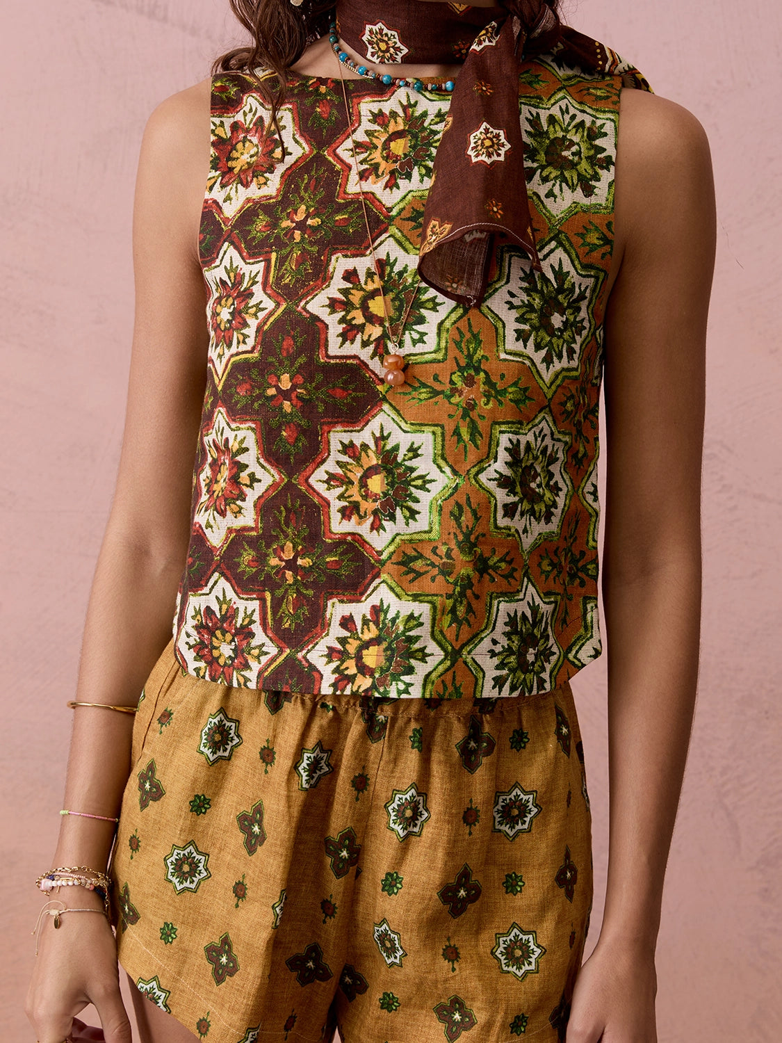 Boteh | Alhambra Top - Tierra