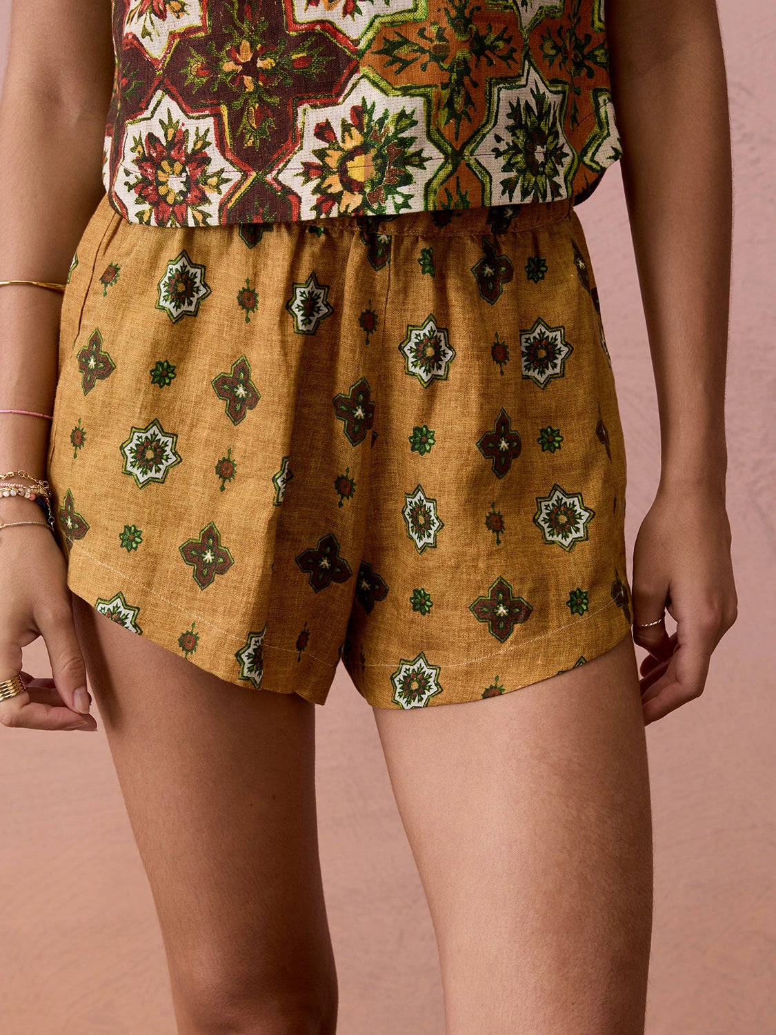 Boteh | Alhambra Minimal Short - Tierra