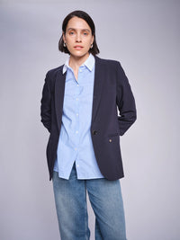 MOS MOSH | ANINE LEA BLAZER - SALUTE NAVY 168340