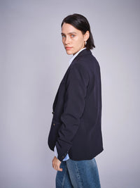 MOS MOSH | ANINE LEA BLAZER - SALUTE NAVY 168340