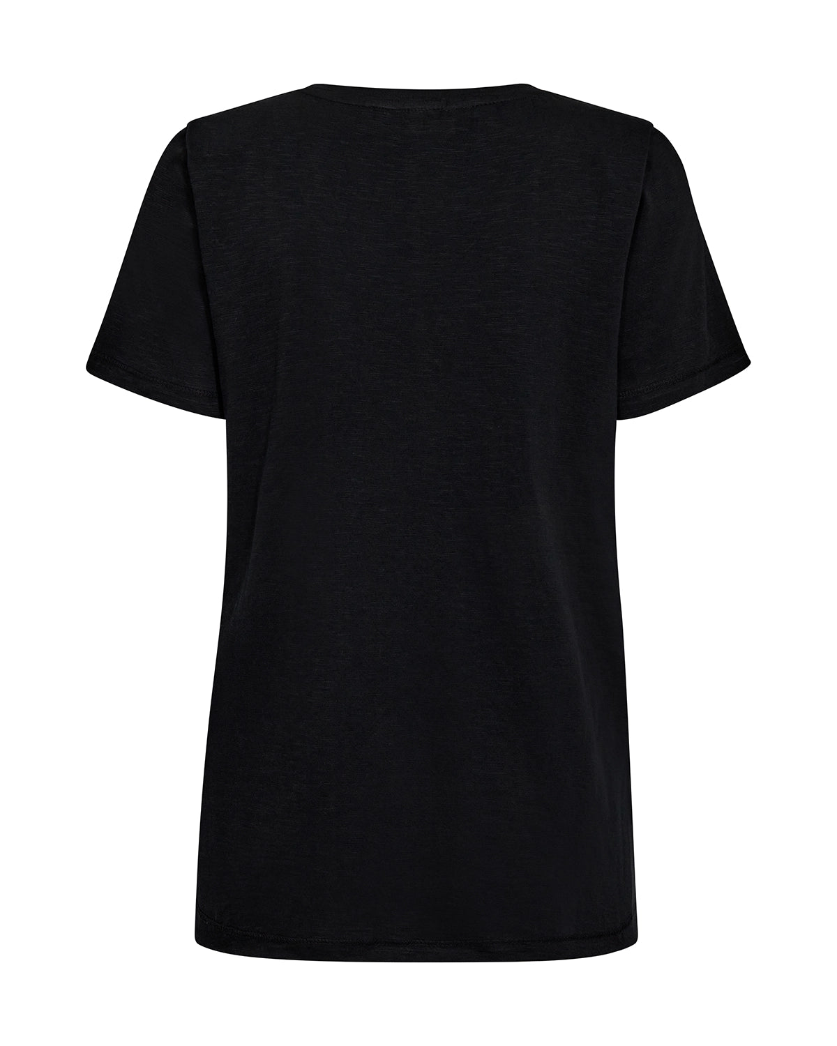 MOS MOSH | NADINE O-SS DECO TEE - BLACK 171110