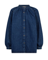 MOS MOSH | BELLO DENIM SHIRT - DARK BLUE 172560