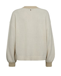 Mos Mosh | Beth Ottili V-neck Knit - Boulder 173270