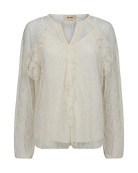 MOS MOSH | EIKA LACE BLOUSE - ECRU 173460