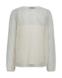 MOS MOSH | EIKA LACE BLOUSE - ECRU 173460