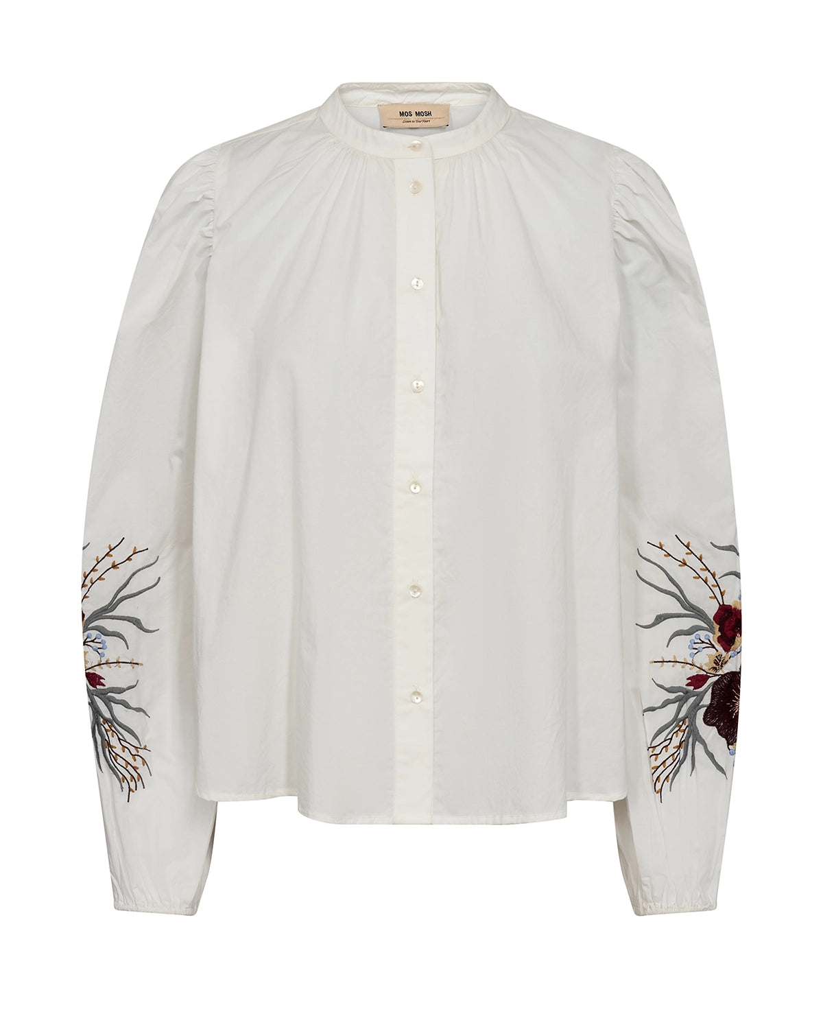 Mos Mosh | Mysa Popli Shirt - Ecru 173700