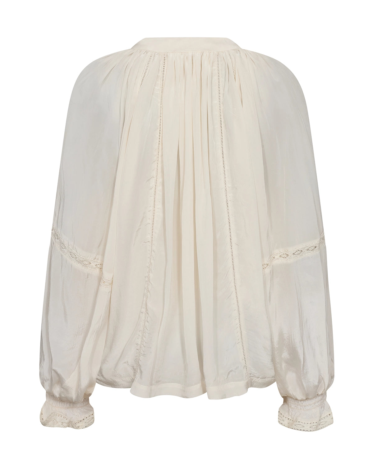 MOS MOSH | VUELLA  LS BLOUSE - ECRU 173760