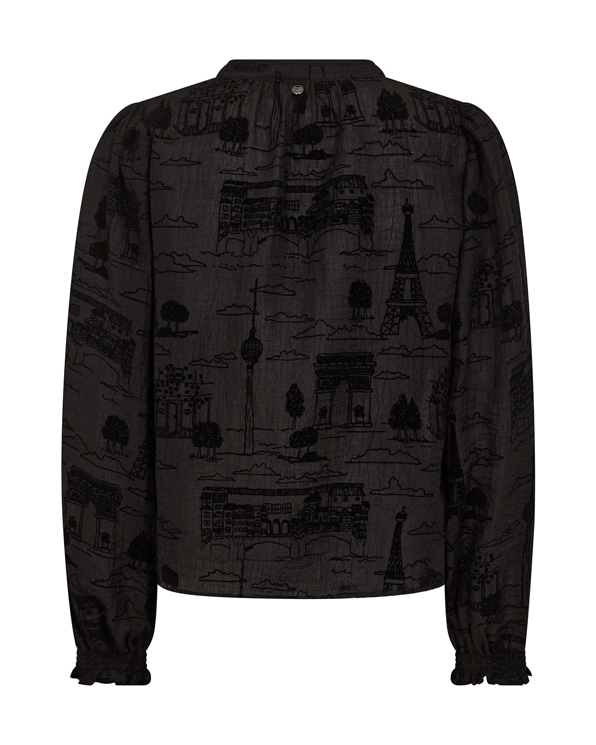 MOS MOSH | TAZZIN TALE LIGHT BLOUSE - BLACK 173900