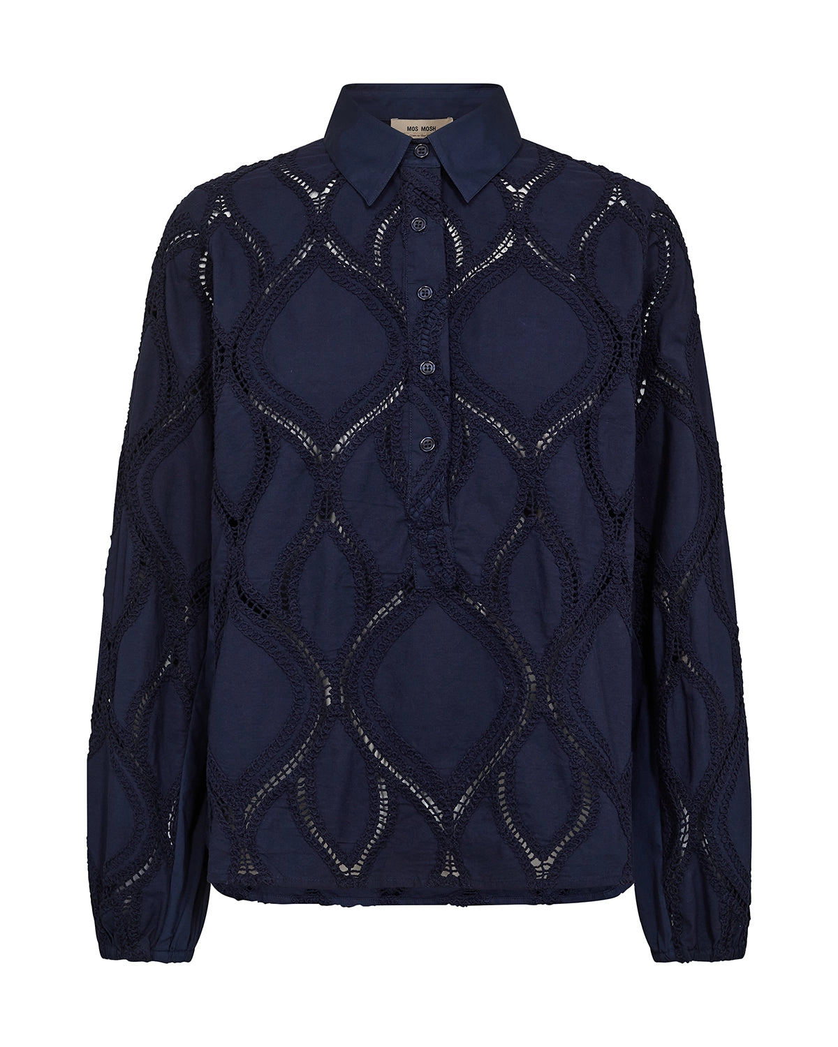 MOS MOSH | NOLIN CAMINNO SHIRT - MARITIME BLUE 174010