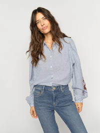 MOS MOSH | CIU OXFO SHIRT - CROWN BLUE 177980