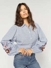 MOS MOSH | CIU OXFO SHIRT - CROWN BLUE 177980