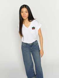 MOS MOSH | SILAO V-SS TEE - WHITE 178180