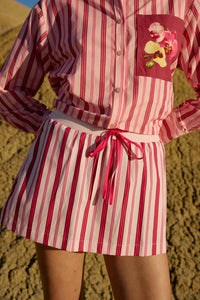 Aston Studio | Indi Skirt - Orchid Stripe