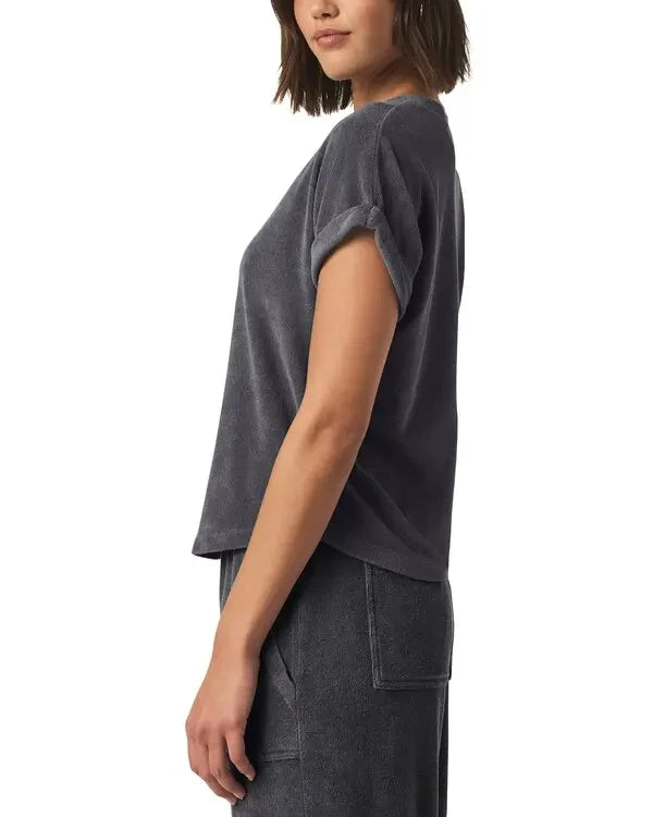 Splendid Taryn Terry Short Sleeve Tee in Ink