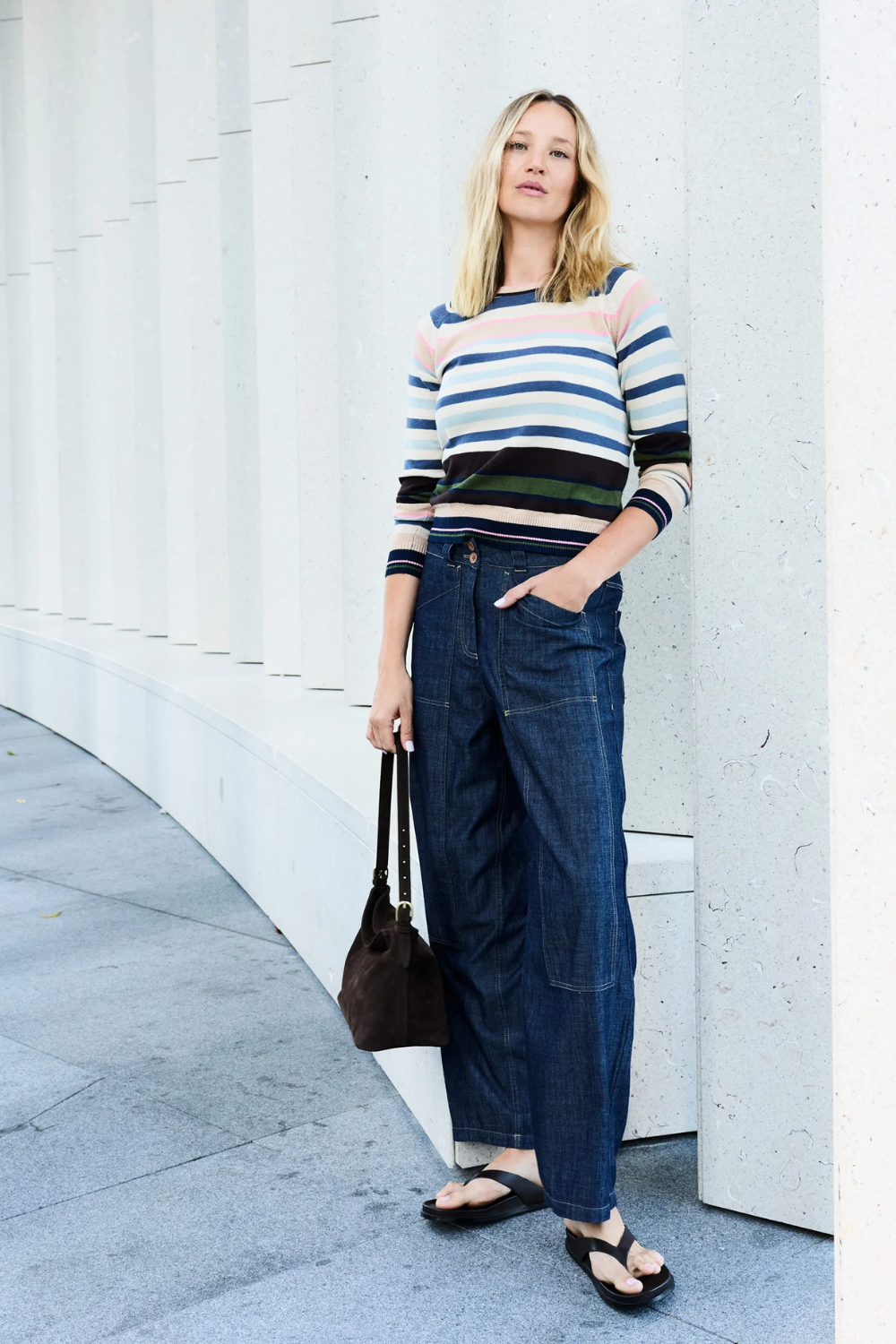 POL | SELA MULTI KNIT - BLUE MULTI