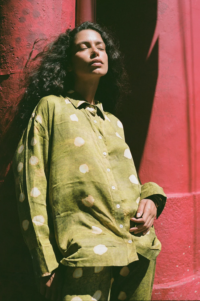 Kinga Csilla | La Oliva Spot Dorato Shirt