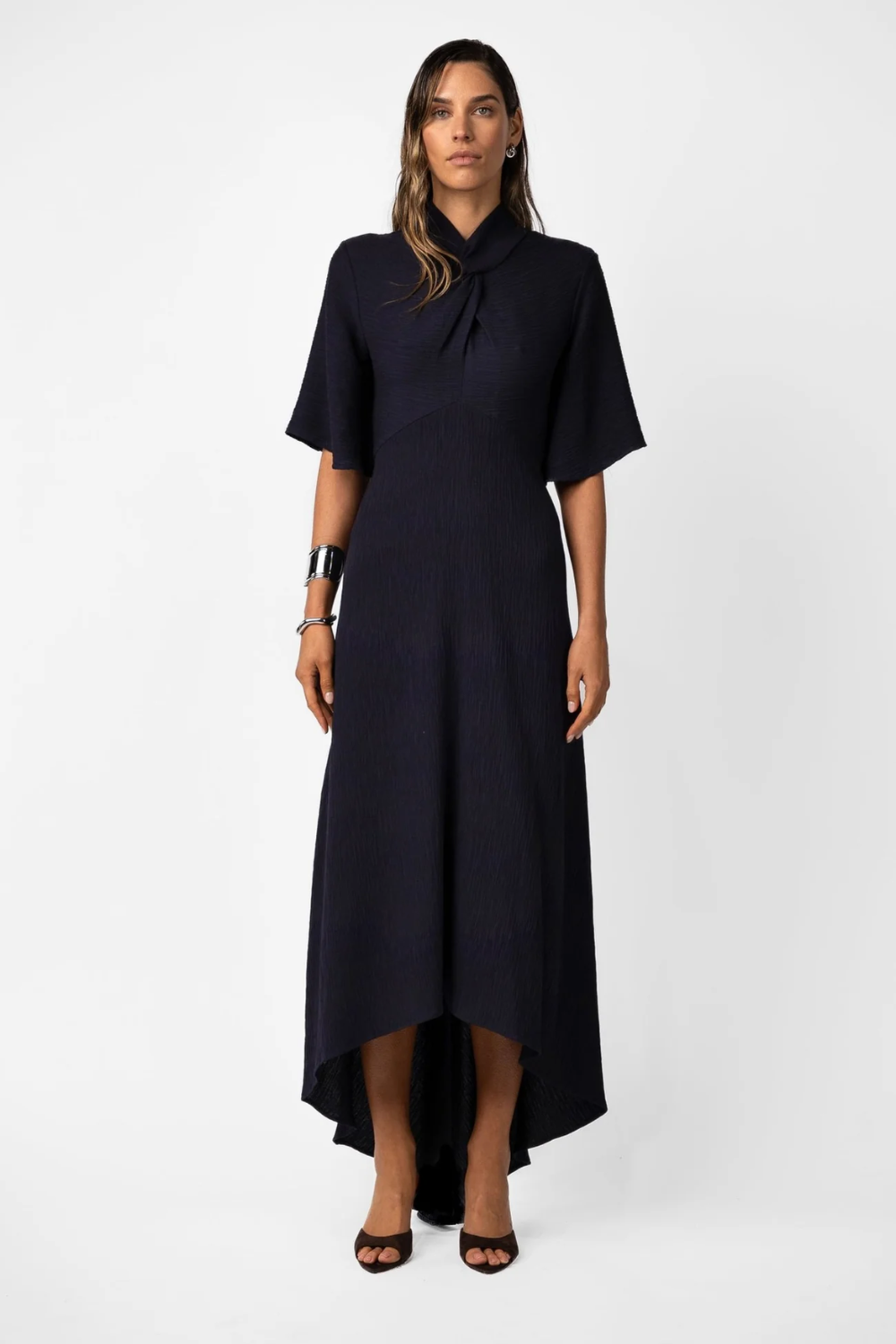 One Fell Swoop | Clarion Bell Sleeve Maxi - Nocturne
