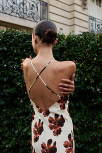 SUMMI SUMMI | AMELIE MAXI DRESS - BUTTER FLEUR