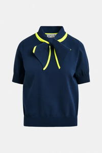 Essentiel Antwerp | Jonda Knit Polo - Classic Navy