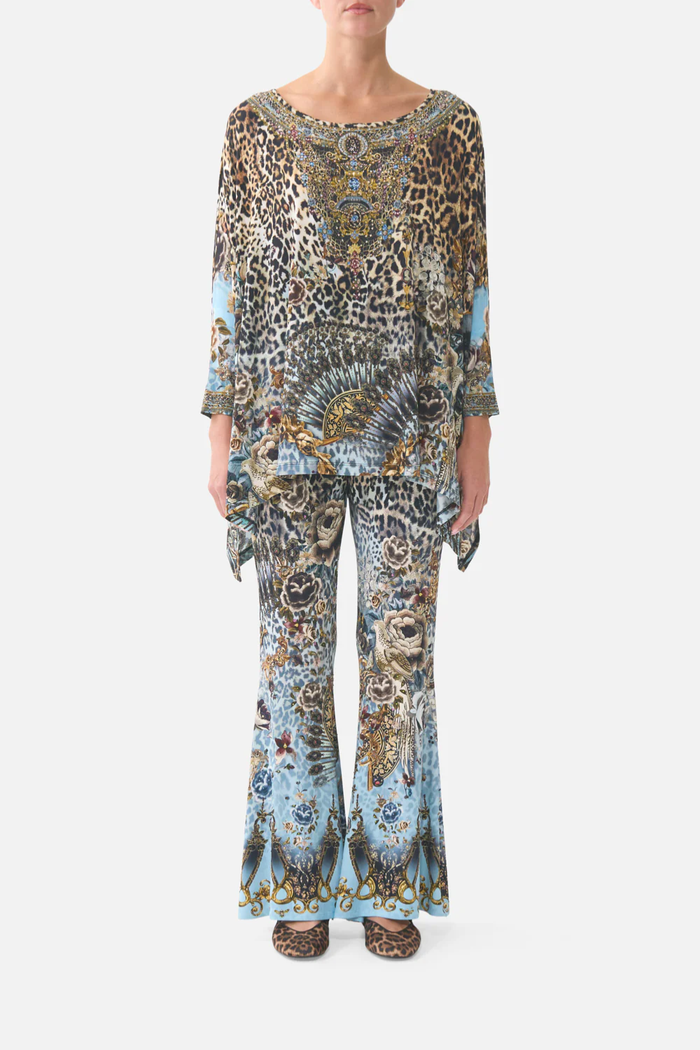CAMILLA | FIESTA, SIESTA, REPEAT SCOOP NECK SLOUCH TEE