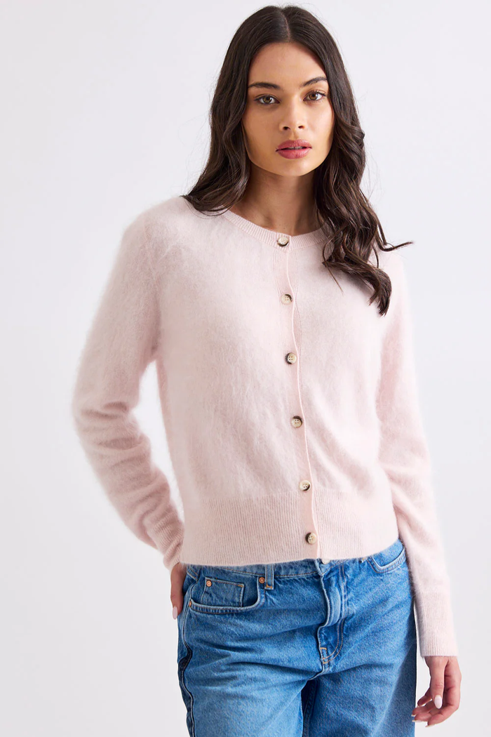 Mia Fratino | Sierra Cardi - Baby Pink