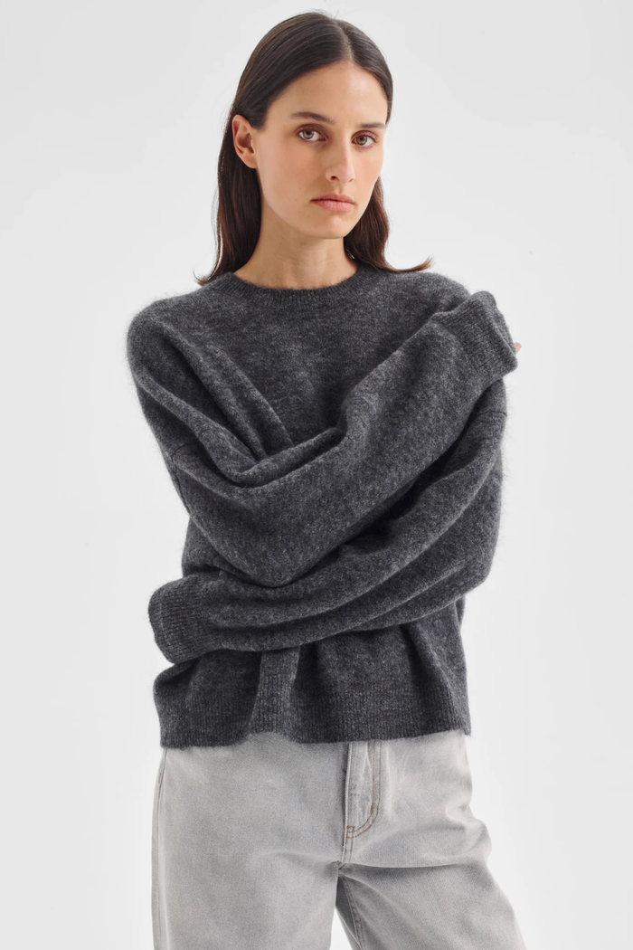 Morrison | Albi Knit Pullover - Smoke