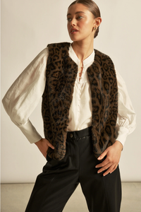 ZOE KRATZMANN |AFFIRM VEST | OCELOT