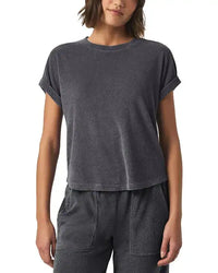 Splendid Taryn Terry Short Sleeve Tee in Ink