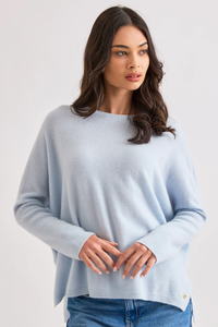 Mia Fratino | Boyfriend Crew - Baby Blue