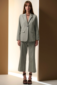 POL | ODETTE PANT BELTED - CYPRESS
