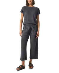 Splendid Taryn Terry Short Sleeve Tee in Ink