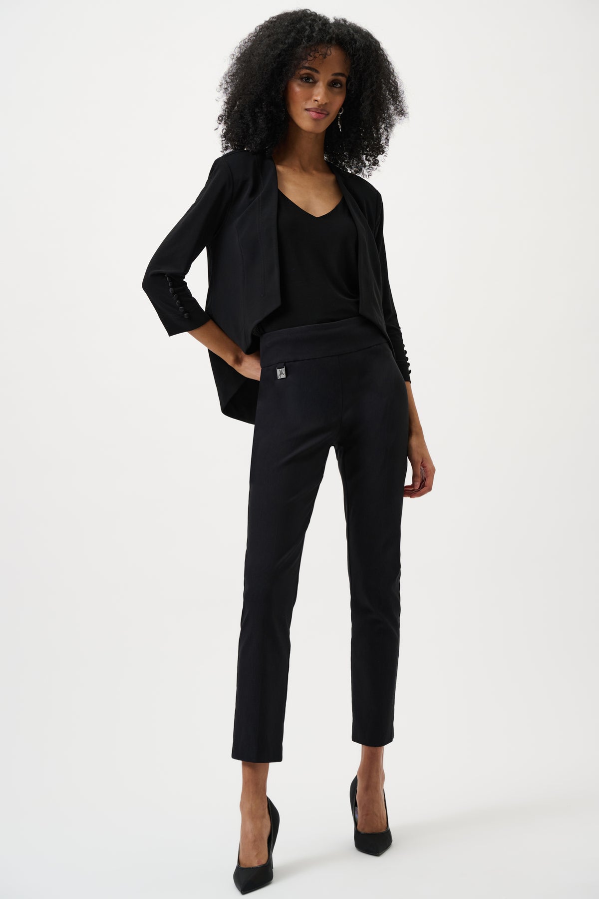 Joseph Ribkoff | Classic Slim Pant - Black 201483CO