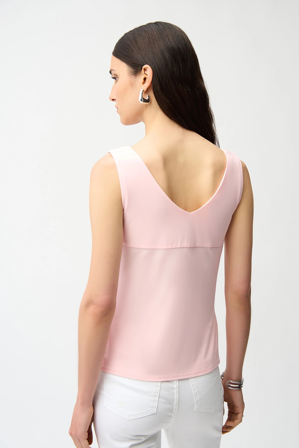 Joseph Ribkoff |Classic V-neckline Cami - Petal Pink 201546S26
