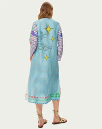 ME369 | Violet V-Neck Dress - Runic Whisper 126L70748