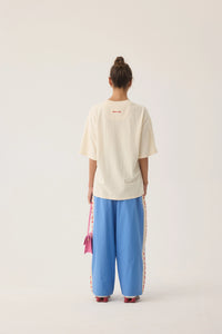 Araminta James | Lobster Oversized Tee - Natural