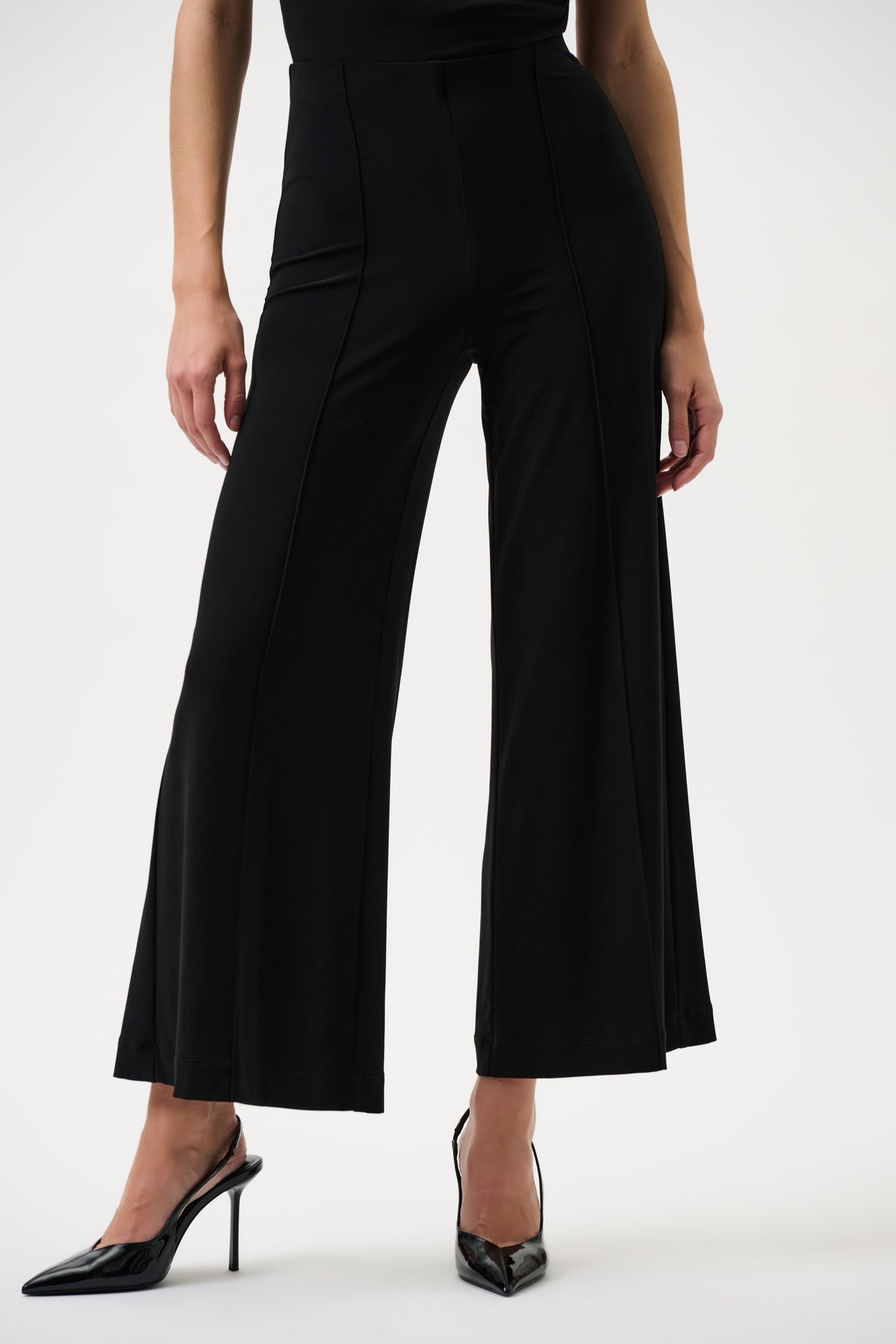 Joseph Ribkoff | Classic Pull-On Wide Leg Pant - Black 251017CO