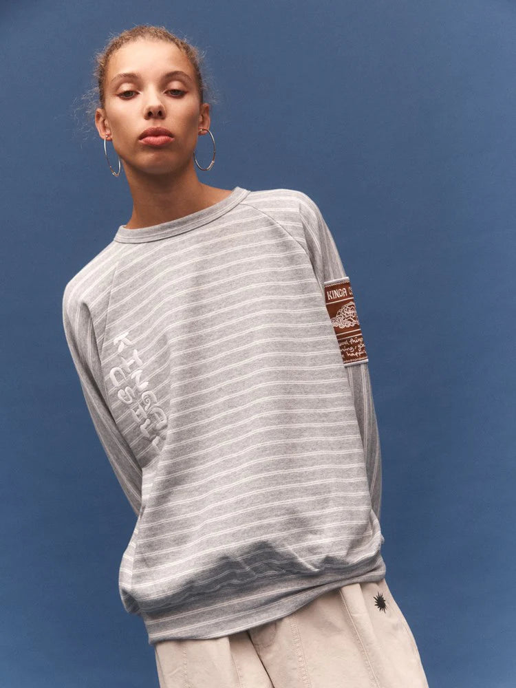 Kinga Csilla | Smoke Stripe Med Jumper