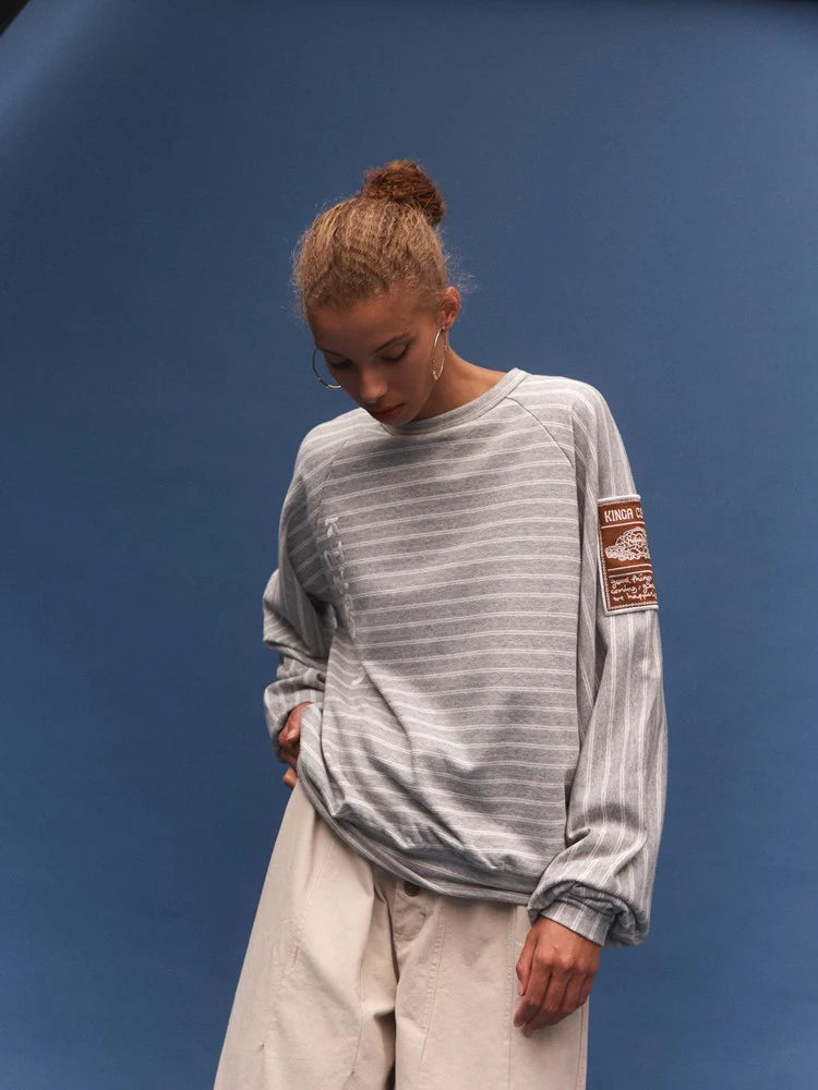Kinga Csilla | Smoke Stripe Med Jumper